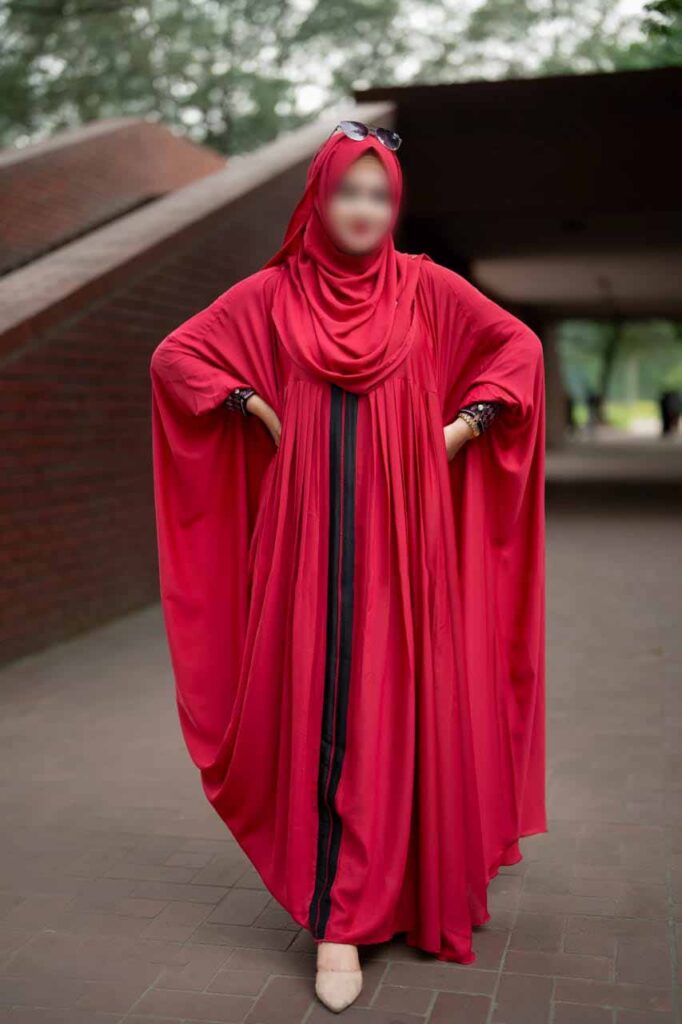 mishkat-abaya-red