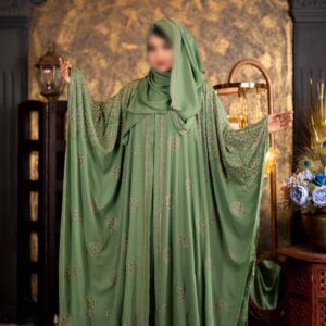 new-four-part-abaya-green