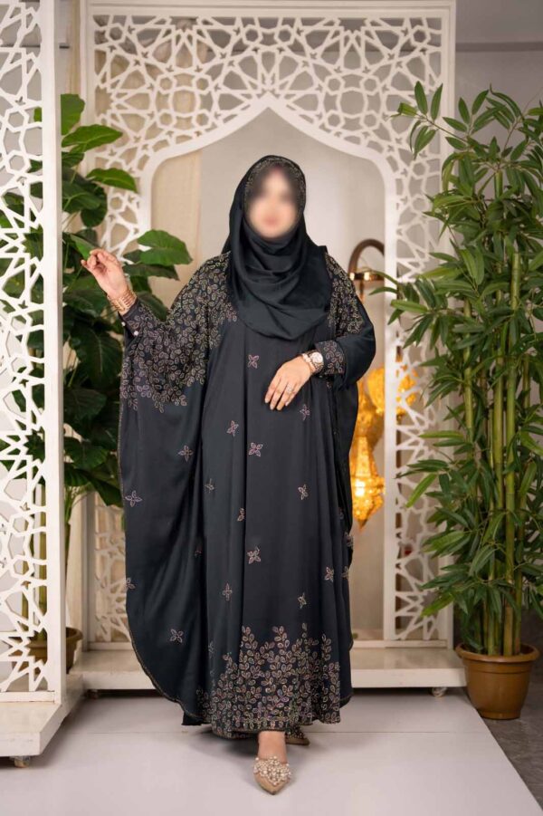 Zafran Multi Stone Abaya